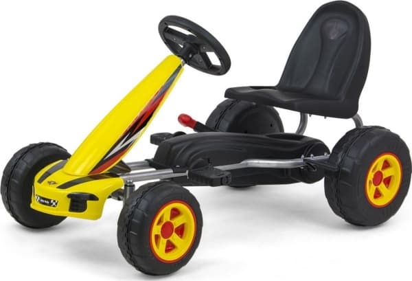 Milly Mally Milly Mally Gokart na pedały Viper Yellow