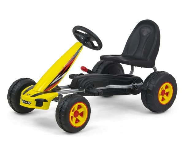 Milly Mally Milly Mally Gokart na pedały Viper Yellow