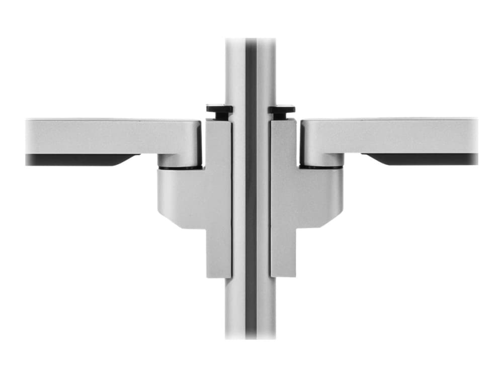 BakkerElkhuizen Filex Galaxy Modular Dual Klämma/Genomgående skruv Svart, Silver