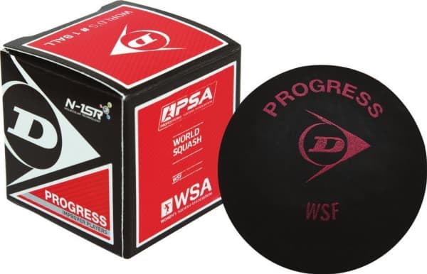 Dunlop Squash ball Dunlop PROGRESS improvers +6% +20% Official ball of PSA World Tour 12-box