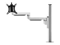 BakkerElkhuizen Filex Galaxy Modular Single Klämma/Genomgående skruv Silver