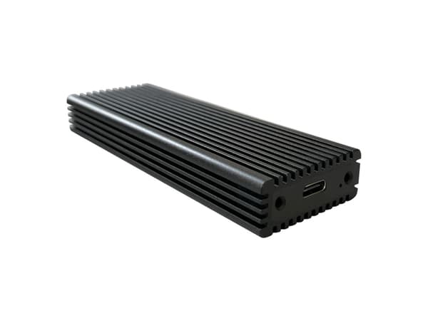 LC Power LC-M2-C-MULTI - Förvaringslåda - M.2 - M.2 NVMe Card - USB 3.2 (Gen 2) - svart
