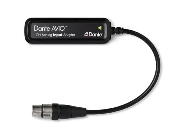 ADP-DAI-1X0 Dante<sup><sup>®</sup> </sup>AVIO analogue input adapter