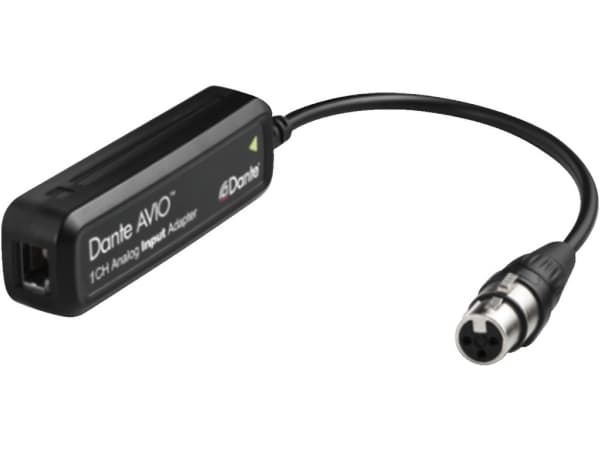 ADP-DAI-1X0 Dante<sup><sup>®</sup> </sup>AVIO analogue input adapter