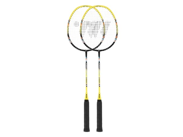 WISH FUSIONTEC 777K BADMINTON RACKET LIME+RED+SHUTTLES 3 STK WISH universal