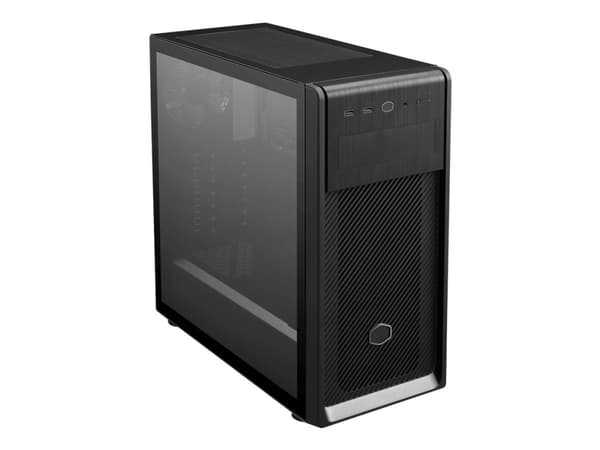 Cooler Master MasterBox Elite E500 - Mid tower - ATX - ingen strömförsörjning (ATX) - svart - USB/ljud