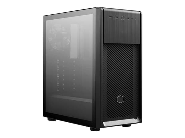 Cooler Master MasterBox Elite E500 - Mid tower - ATX - ingen strömförsörjning (ATX) - svart - USB/ljud