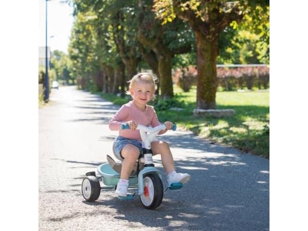 Smoby Balade Plus, 1 år, 3 hjul, Sort, Blå, Grå, Hvit