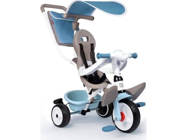 Smoby Balade Plus, 1 år, 3 hjul, Sort, Blå, Grå, Hvit