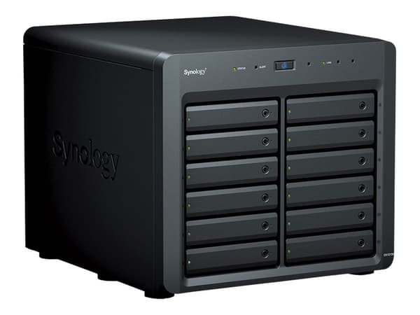 Synology DX1215II - Harddiskarray - 12 brønner (SATA-600) - InfiniBand (ekstern)