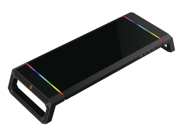 Conceptronic THORNE - Bildskärmsstativ med låda - svart