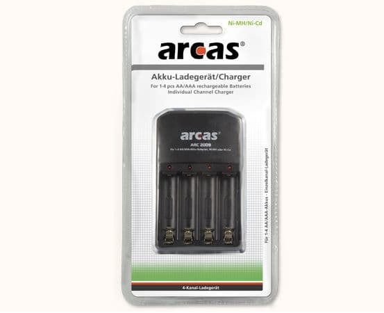 Arcas 207 02009, Nikkeli-metallihydridi (NiMH), AA, AAA