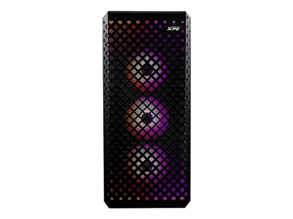 XPG DEFENDER PRO - Mid tower - utökad ATX - ingen strömförsörjning - svart - USB/ljud
