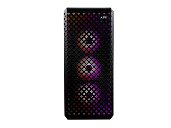 XPG DEFENDER PRO - Mid tower - utökad ATX - ingen strömförsörjning - svart - USB/ljud