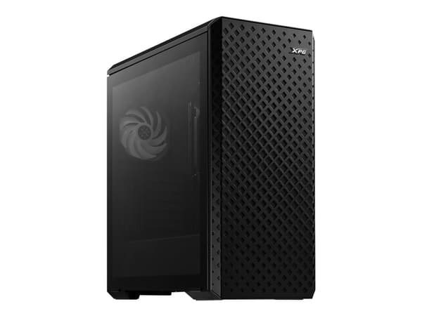 XPG DEFENDER PRO - Mid tower - utökad ATX - ingen strömförsörjning - svart - USB/ljud Svart