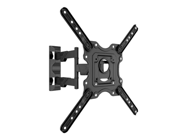 Multibrackets M VESA Flexarm M Full Motion Single - Monteringssats (väggfäste) - för LCD-display - svart - skärmstorlek: 32"-55"