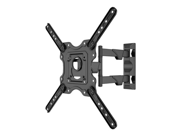 Multibrackets M VESA Flexarm M Full Motion Single - Monteringssats (väggfäste) - för LCD-display - svart - skärmstorlek: 32"-55"