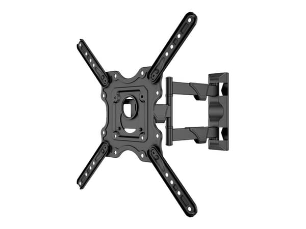 Multibrackets M VESA Flexarm M Full Motion Single - Monteringssats (väggfäste) - för LCD-display - svart - skärmstorlek: 32"-55"