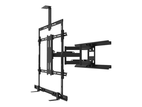 Multibrackets M Universal Flexarm Pro 60 kg Sound & Camera - Brakett - svart - skjermstørrelse: 55"-85" - veggmonterbar Sort