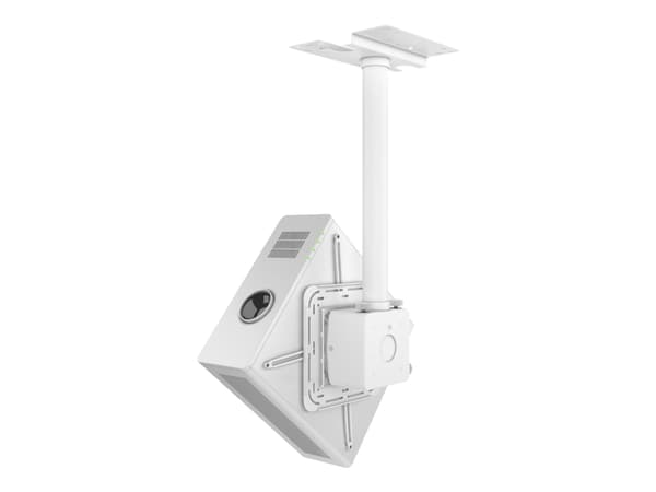 Multibrackets M Pro HD Series - Monteringssæt (justerbar monteringsarm, projektormontering) - for projektor - hvid - loftsmonterbar