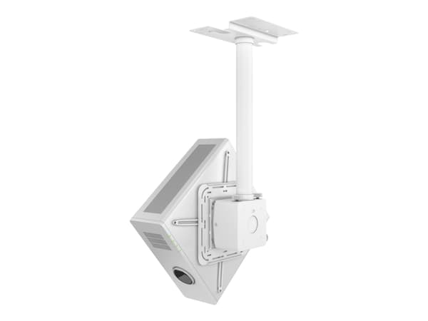 Multibrackets M Pro HD Series - Monteringssæt (justerbar monteringsarm, projektormontering) - for projektor - hvid - loftsmonterbar