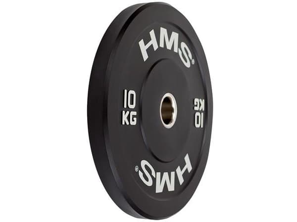 HMS plate BBR10 Stötfångare 10 kg svart (17-61-016)