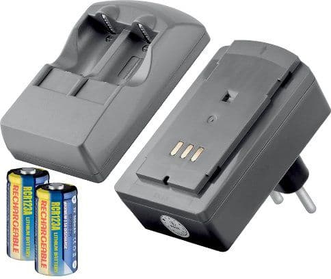 Goobay 46305, Lithium-Ion (Li-Ion), CR123, Batterier medfølger