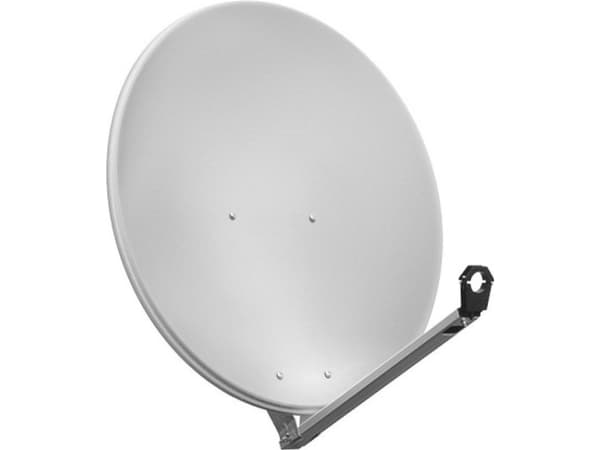 Goobay 67334, 10,7 - 12,75 GHz, 38,8 dBi, Offset, Grå, Aluminium, 800 mm