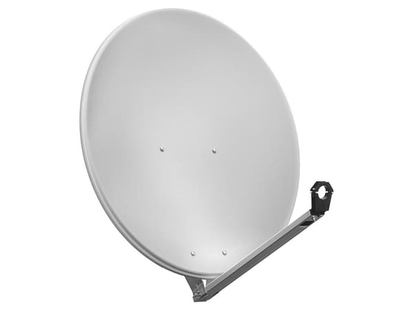 Goobay 67334, 10,7 - 12,75 GHz, 38,8 dBi, Offset, Grå, Aluminium, 800 mm