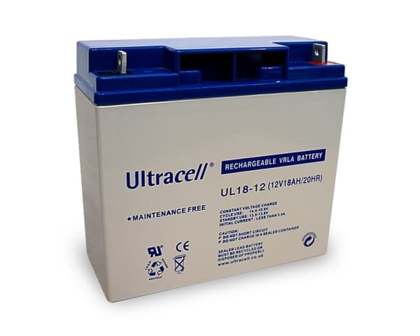 Blybatteri 12 V, 18 Ah ()