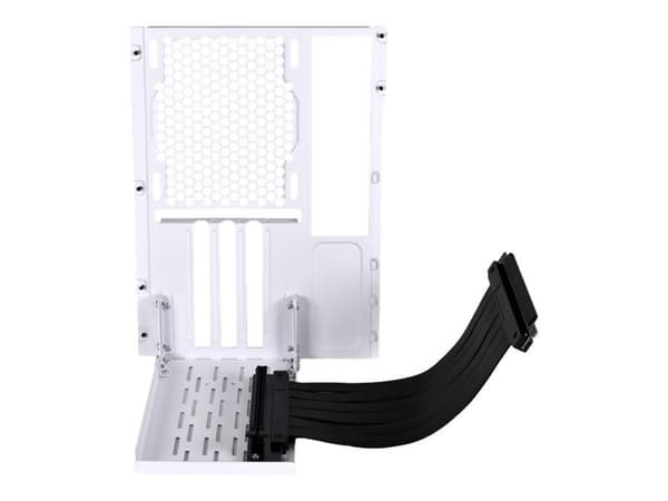Lian Li O11DMINI-1W-4 - GPU-bøylesett - hvit - for Lian Li O11D Mini-W, O11D Mini-X