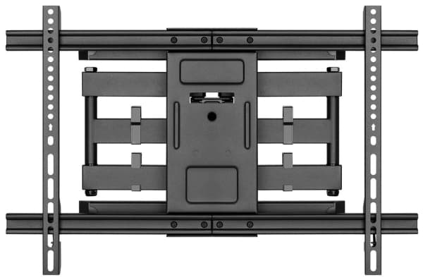 Goobay 49932, 200 x 200 mm, 600 x 400 mm, -15 - 3°, -60 - 60°, Terästä, Musta