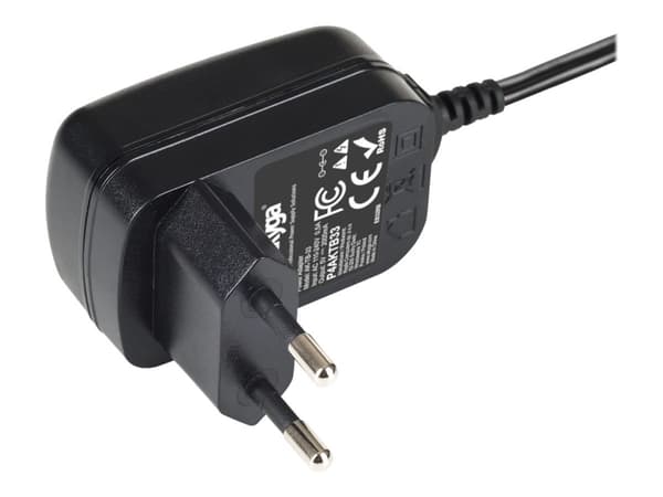 Akyga Universal Series AK-TB-33 - Strømadapter - AC 110-240 V - 10 watt - svart