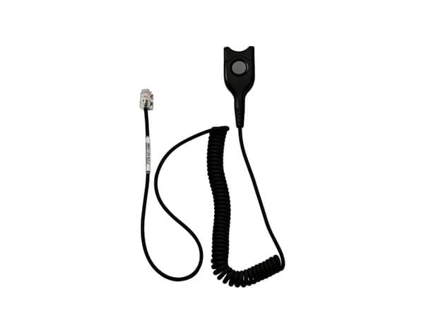 EPOS CSTD 08 Headset cable EasyDisconnect to RJ-9male standard bottom cable