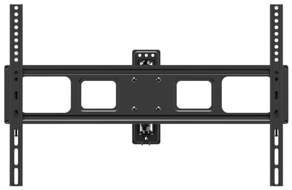 Goobay 49745, 200 x 200 mm, 600 x 400 mm, -15 - 10°, -90 - 90°, Stål, Sort