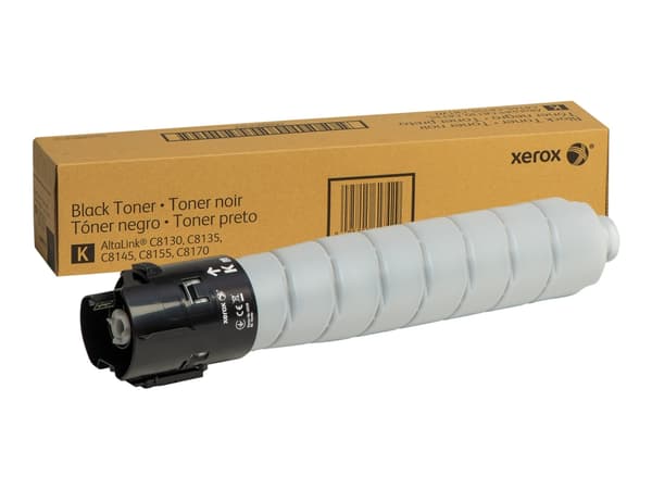 Xerox AltaLink C8130/35/45/55/70 - Svart - original - boks - tonerpatron - for AltaLink C8130, C8135, C8145, C8155, C8170; VersaLink C8170