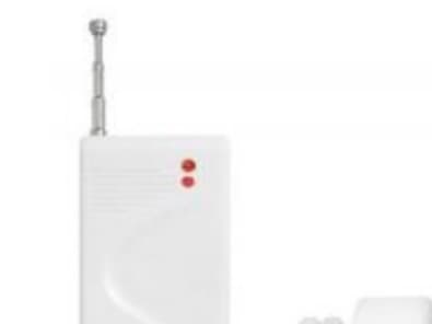 iGET SECURITY P9, Langaton, 5 - 95%, -10 - 50 °C, 12V battery, type A23, Valkoinen