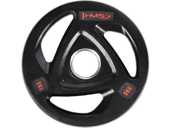 HMS Gummi Plate Tox05 Svart 5 KG