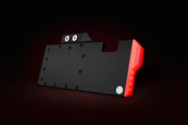EK Water Blocks 3831109836422, Vattenblock, Acetal, Koppar, Svart, Nickel, 3-pin, 1/4", Grafikkort