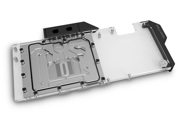 EK Water Blocks 3831109836415, Vannblokk, Akryl, Kopper, Nickel, Gjennomsiktig, 3-pin, 1/4", Grafikkort