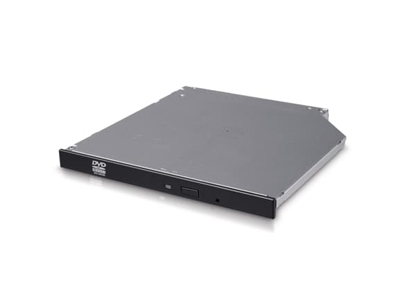 Hitachi-LG GUD1N, Musta, Ruostumaton teräs, Kelkka, Kannettava tietokone, DVD Super Multi-DL, SATA, CD-R, DVD+R, DVD+R DL, DVD-R, DVD-R DL, DVD-RAM