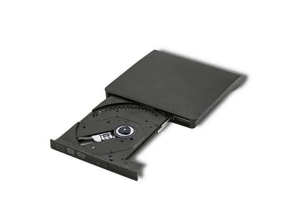 Hitachi-LG GUD1N, Musta, Ruostumaton teräs, Kelkka, Kannettava tietokone, DVD Super Multi-DL, SATA, CD-R, DVD+R, DVD+R DL, DVD-R, DVD-R DL, DVD-RAM