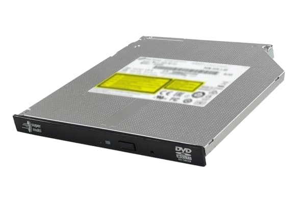 Hitachi-LG GUD1N, Musta, Ruostumaton teräs, Kelkka, Kannettava tietokone, DVD Super Multi-DL, SATA, CD-R, DVD+R, DVD+R DL, DVD-R, DVD-R DL, DVD-RAM