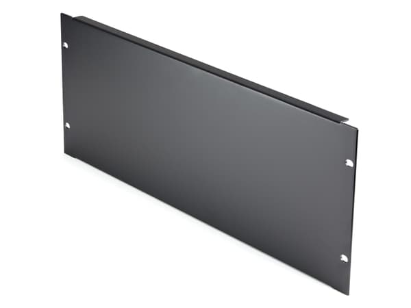 StarTech.com 4U Blank Panel for 19 inch Rack, Rack Mount Blanking Panel for Server/Network Racks & Cabinets, 4RU Rackmount Filler Panel/Spacer/Plates