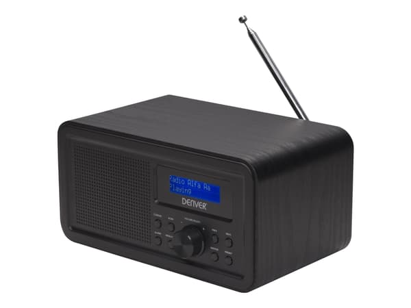 Denver DAB-30BLACK, Henkilökohtainen, Digitaalinen, DAB+, FM, 87,5 - 108 MHz, 174 - 240 MHz, 1 W