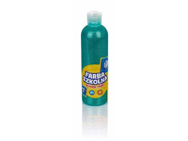 Astra school paint 250ml glitter green