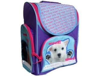 Starpak Puppy school bag purple (PUPPY24 15)