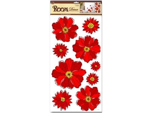 Klistremerke BOO Veggdekorasjonsblomster (RDA 3087)