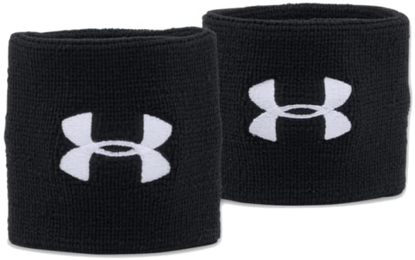 Under Armour Opaski na nadgarstek Performance Wristband 7,5 cm svart (1276991-001)