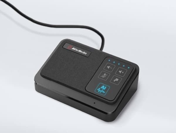 AVerMedia AI SPEAKERPHONE - AS311, Universal, Svart, 3 m, 2 m, Hemmakontor, Kontor, Röra